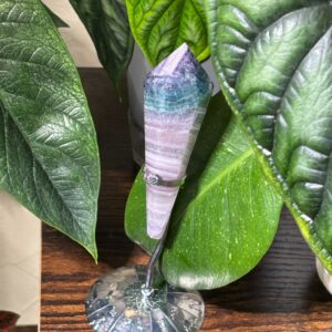 Sceptre Fluorine Violette & Verte + Support