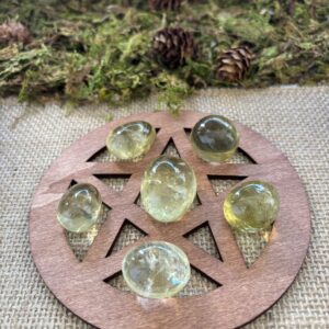Pierre roulée, Citrine