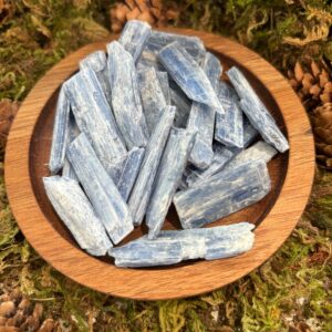 Bâtonnets de Cyanite Bleue