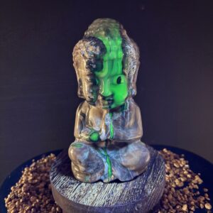 Buddha Agate Volcanique, Réactif aux UV