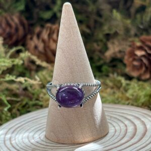 Bague Améthyste, Argent S925