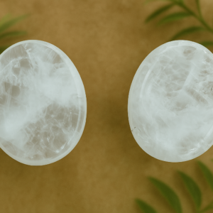 Galet Anti-Stress (Worry Stone) Cristal de Roche