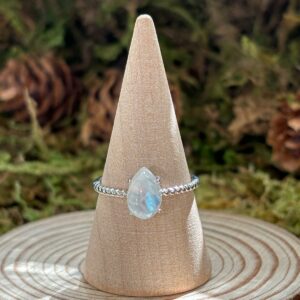 Bague Pierre de Lune, Argent S925