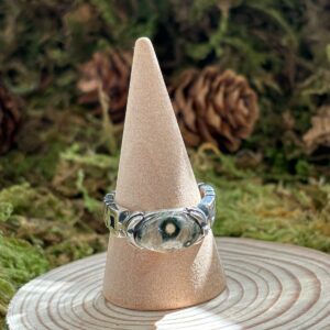 Bague Jaspe Ocean, Argent S925