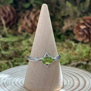 Bague Péridot, Argent S925