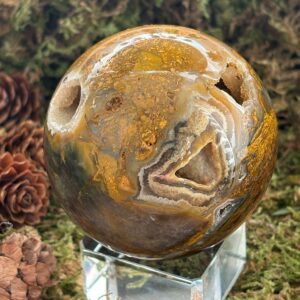Sphère Piétersite Druzy + Support