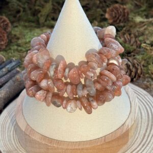 Bracelet Pierre de Soleil – perles baroques (chips)