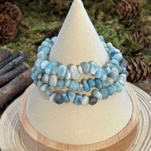 Bracelet Trolleite – perles baroques (chips)
