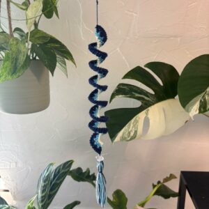 Spirale Enchantée Bleue – Fluidité émotionnelle & clarté d’esprit