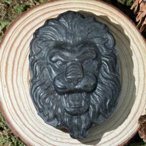 Lion, Obsidienne Argentée