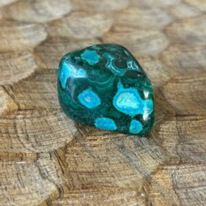 Pierre roulée, Malachite & Chrysocolle