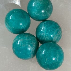 Mini sphère, Amazonite