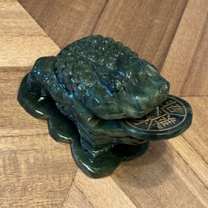 "Chan Chu" la grenouille à trois pattes, Jade Vert