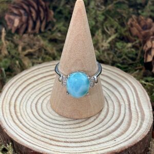 Bague Larimar, Argent S925 