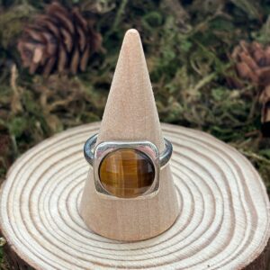 Bague Oeil de Tigre, Argent S925