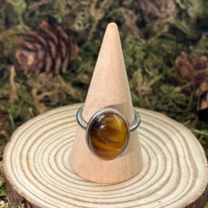 Bague Oeil de Tigre, Argent S925