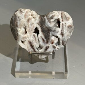Coeur Sphalérite Druzy + Support