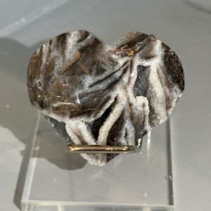 Coeur Sphalérite Druzy + Support