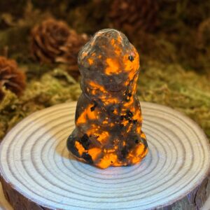 Bouddha, Yooperlite ✨ Réactif aux UV