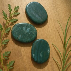 Galet Plat Anti-Stress (Worry Stone) Agate Mexicaine