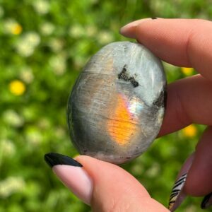 Galet, Labradorite Orange