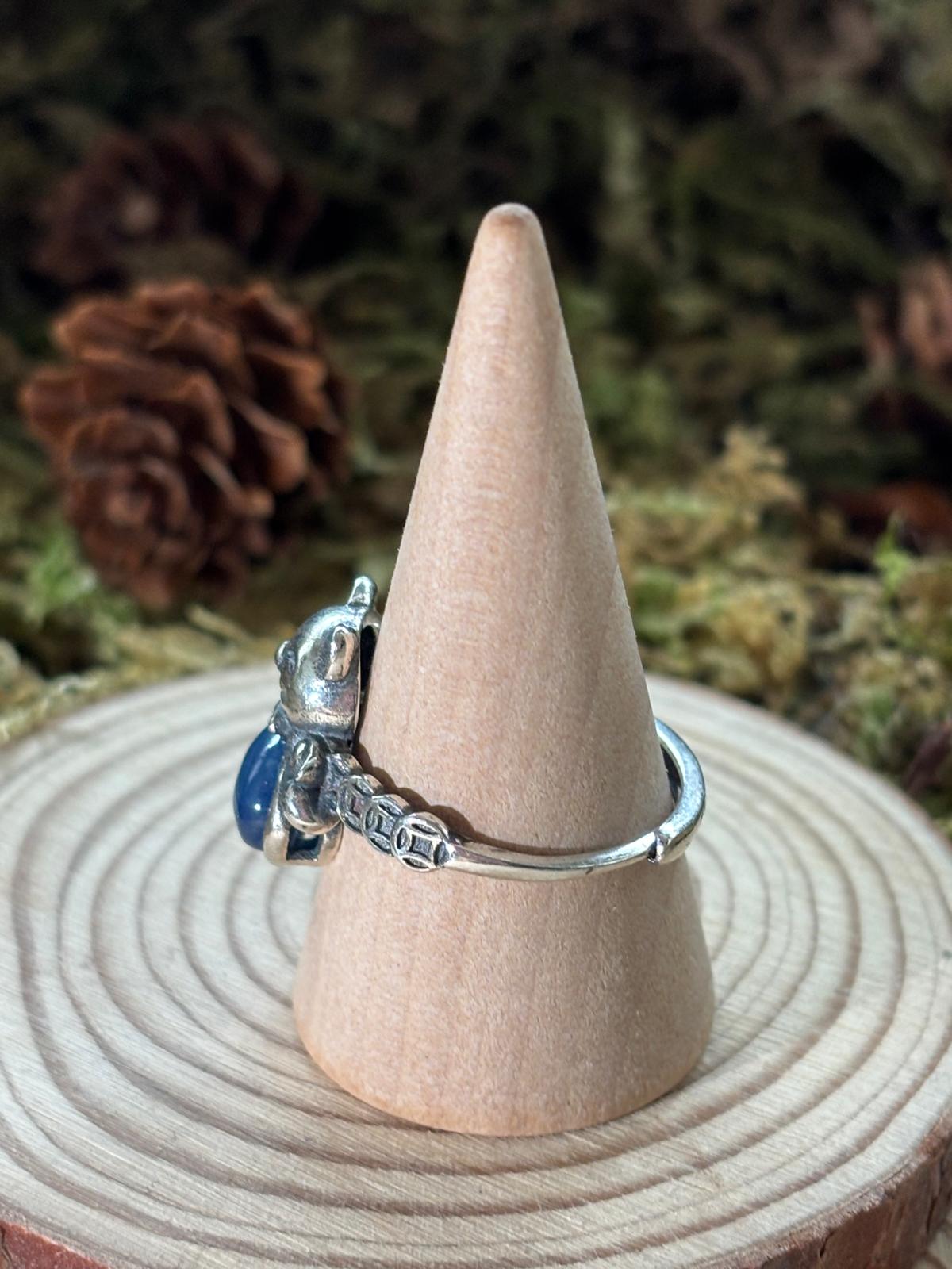 bague-argent-s925-cyanite-maneki-neko-2