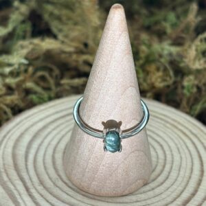 Bague Séraphinite, Argent S925