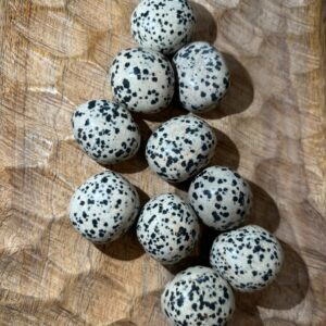 Pierre roulée, Jaspe Dalmatien