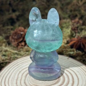 Labubu, Fluorine Verte & Violette, Réactif aux UV