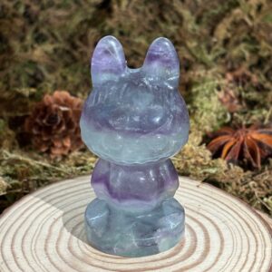 Labubu, Fluorine Verte & Violette, Réactif aux UV