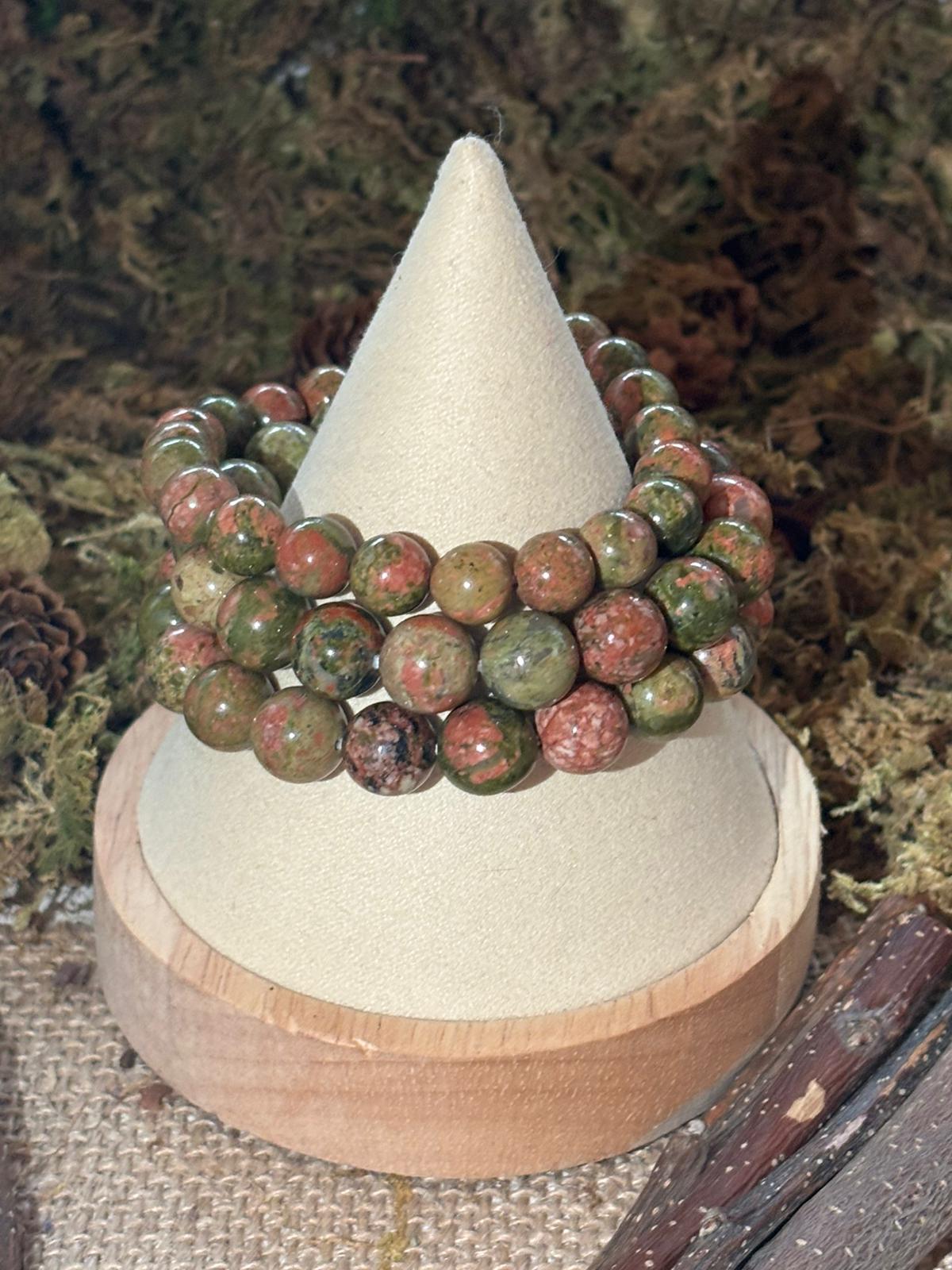 bracelet-unakite