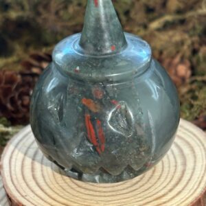 Citrouille, Jaspe Héliotrope (Jaspe Sanguin/ African Blood)