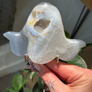 Fantôme, Agate Bleue + support